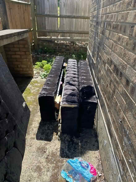 Photo of free Double velvet bed (Welling) #2