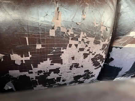 Photo of free Leather sofas (pinner HA5) #2