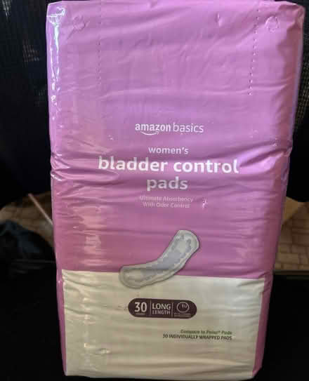 Photo of free Bladder Control Pads (Harrisburg) #1