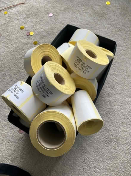 Photo of free Labels and other stationary (B5) #1