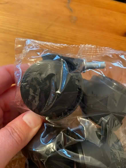 Photo of free Four sets of wheels for carts (Belmont) #1