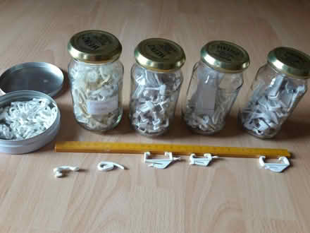 Photo of free Curtain hooks and rings (Caldecott OX14) #1