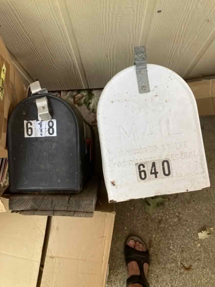 Photo of free Metal mailboxes (Brunswick/Glenwood Basin) #1