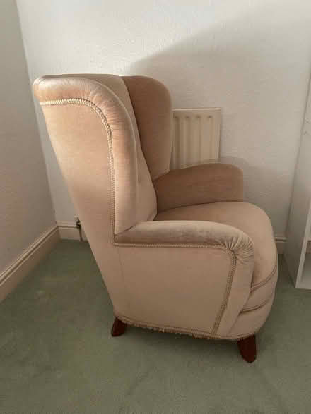 Photo of free Vintage armchair (Broomhall S10) #2