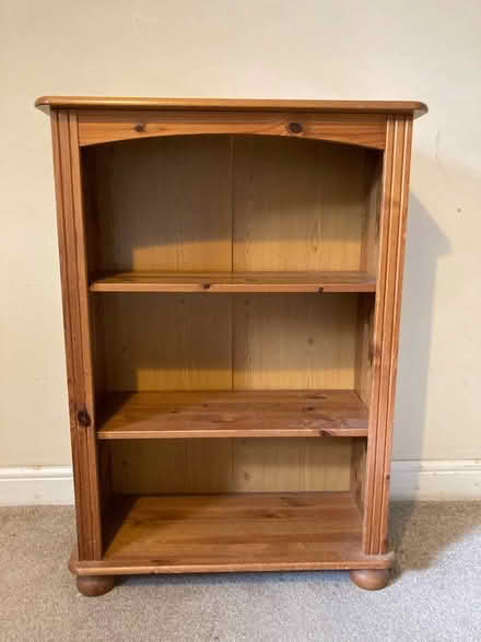 Photo of free Wooden shelving unit (Badshot Lea GU9) #1