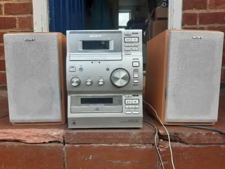 Photo of free Sony stereo cassette/ CD/fm (Scotches DE56) #1
