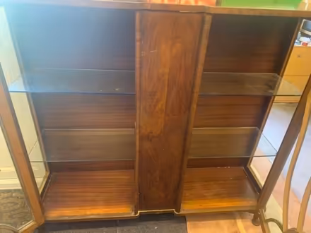 Photo of free Mahogany display cabinet (Walton-on-the-Naze CO14) #1