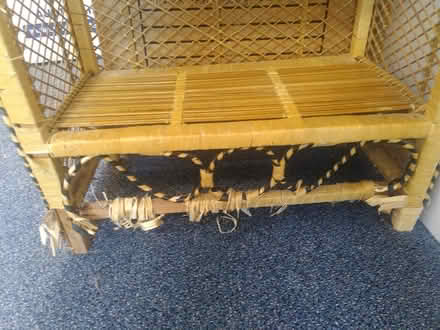 Photo of free Rattan shelves - some damage (N7 Holloway Road) #3
