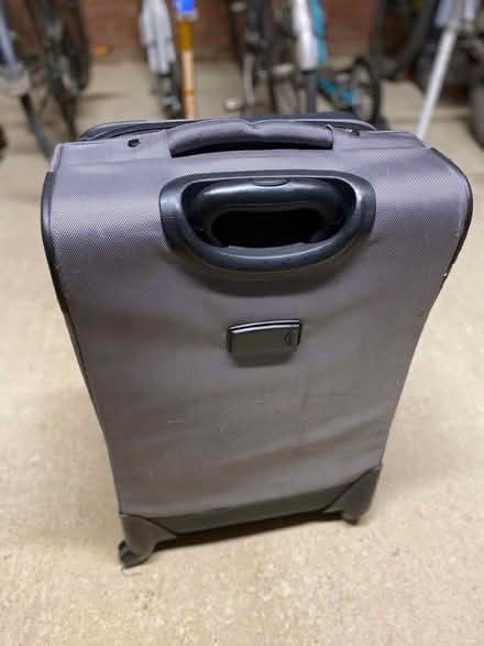 Photo of free Medium silver suitcase with wheels (Southmoor OX13) #2