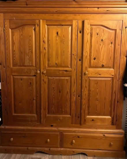 Photo of free Triple pine wardrobe (Chalkwell SS0) #1