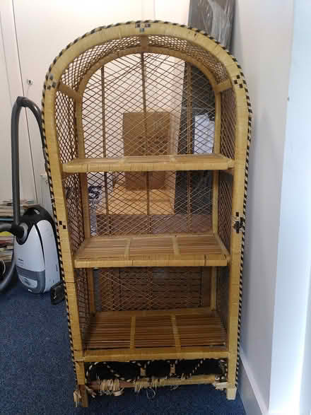 Photo of free Rattan shelves - some damage (N7 Holloway Road) #1