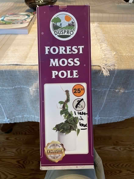 Photo of free Bendable moss pole for plant (Near 11 and Woodward) #1