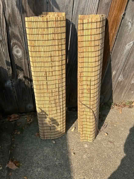 Photo of free 2 Bamboo Blinds (Southwest Eugene) #1
