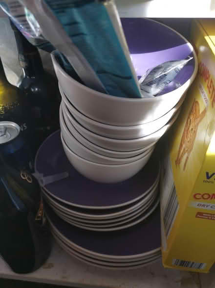 Photo of free Purple crockery (Earlham NR5) #1