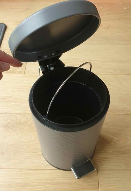 Photo of free Small grey pedal bin (Warminster BA12) #2