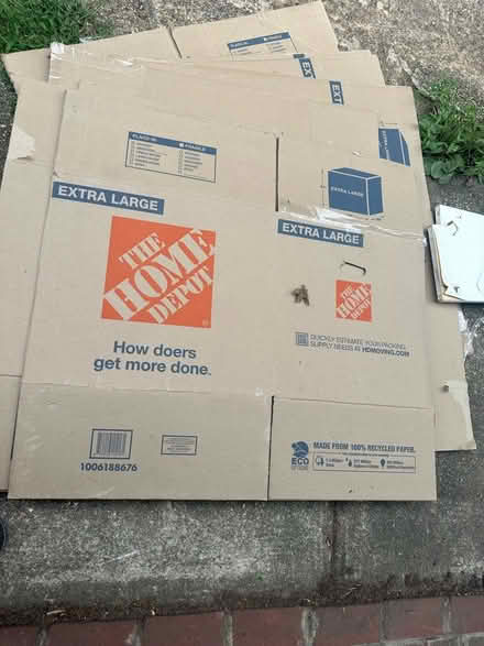 Photo of free 4 Extra Home Depot Moving Boxes (Shepherd Park) #1