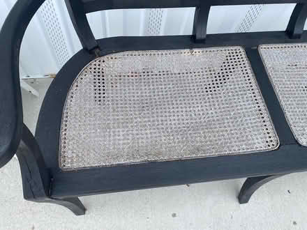 Photo of free Outdoor wood bench (Belmont Heights) #2