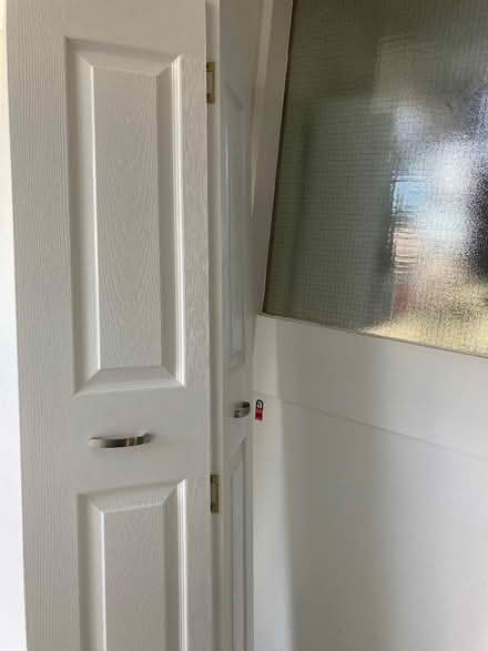 Photo of free Door in two parts with hinges. (St Ann's Wells Gardens area BN3) #1