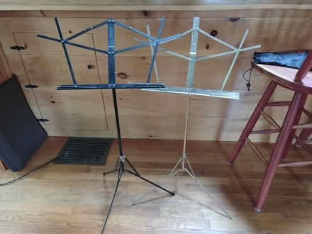 Photo of free Metal music stands (near Shaws in Groton) #1