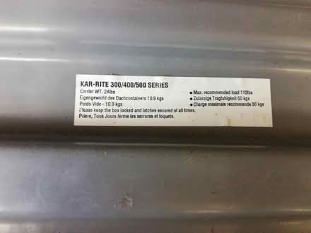 Photo of free Car roof topbox (Sharrow Vale S11) #1