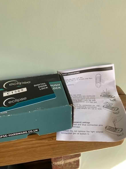 Photo of free Digital Push Button Lock (The Knapp GL5) #1