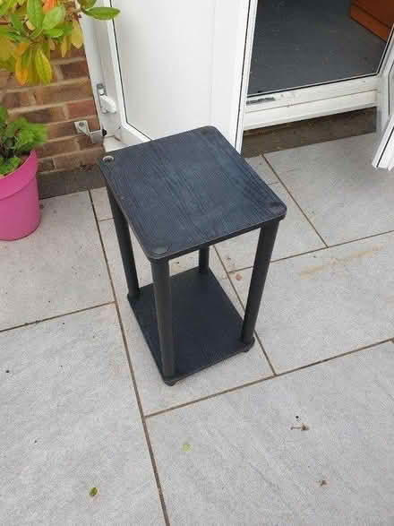Photo of free Black side table (PO19) #1