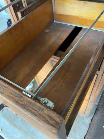 Photo of free Tall oak filing cabinet (Briarcliff Manor) #3