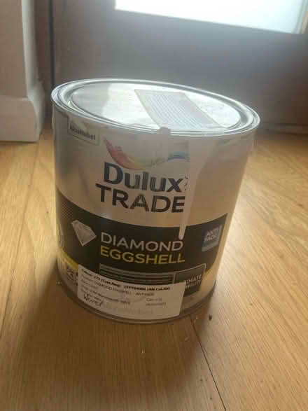 Photo of free 2.5L paint light grey - unused (SW18) #1