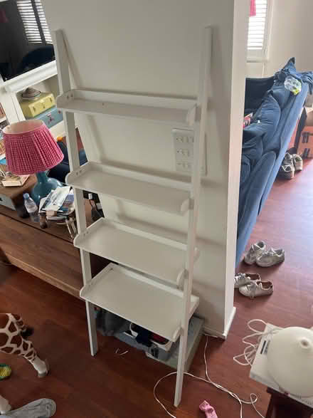 Photo of free White ladder shelves (Dartmouth Park NW5) #2