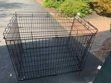 Photo of free 2 Large dog cages (stone ridge developmeng) #1