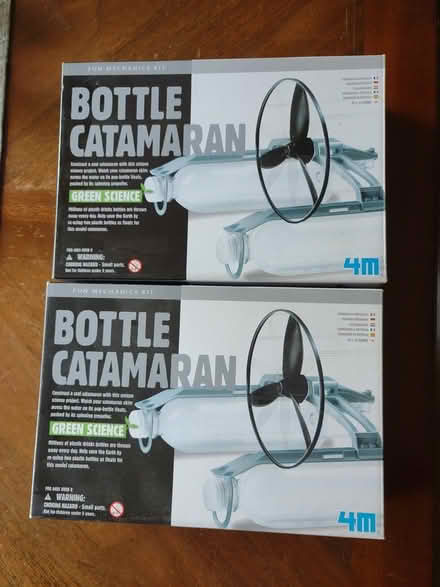 Photo of free Bottle Catamaran Kits (near Shaws in Groton) #1