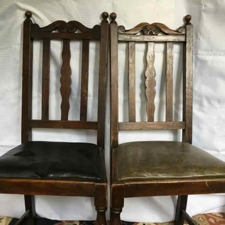 Photo of free 2 same but odd chairs (Stretton DE55) #1