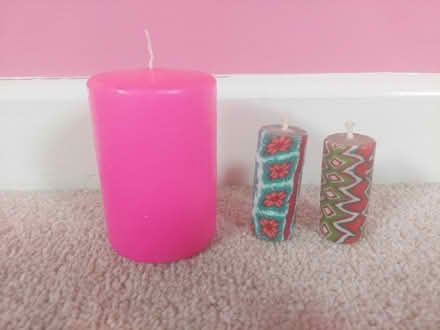 Photo of free 3 x unused candles (Kendal LA9) #1