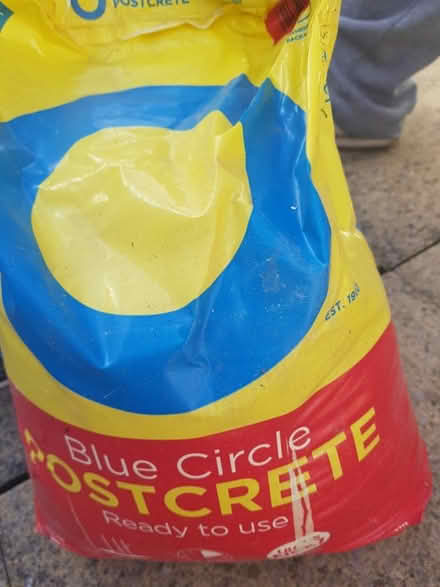 Photo of free Opened bag of postcrete (S40 Chesterfield) #1