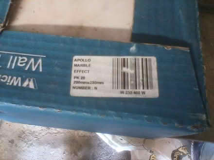 Photo of free White and cream marble effect tiles (Saltash. PL12) #3