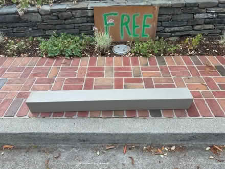 Photo of free 6”x6”x55.5” redwood post (Near Bachman Park, Los Gatos) #2