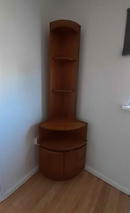 Photo of free Antique Tall Wooden Corner Unit (Ponders End EN3) #1