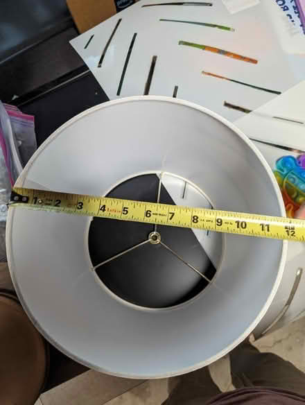 Photo of free White lampshade (Ponderosa Park (Sunnyvale)) #3