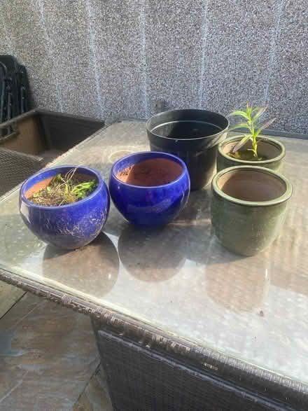 Photo of free Furniture and pots (ME19) #4