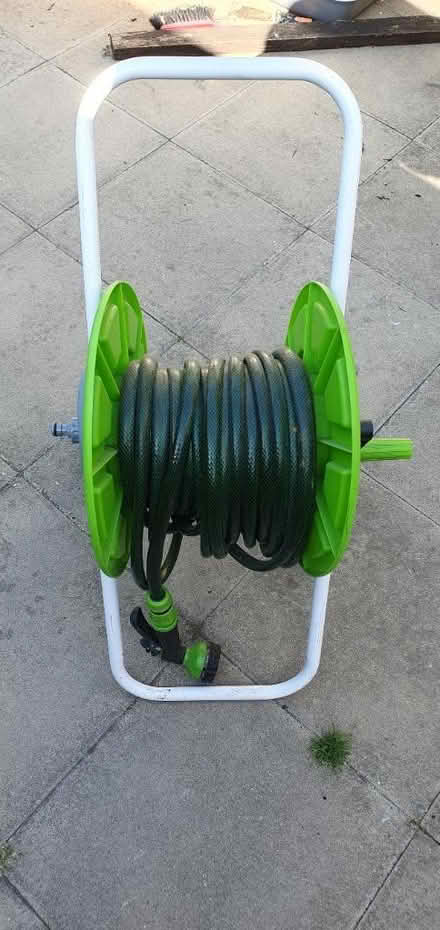 Photo of free Garden hose and trolley (Plaistow E13) #1