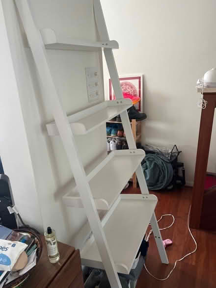 Photo of free White ladder shelves (Dartmouth Park NW5) #1