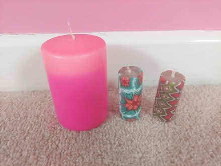 Photo of free 3 x unused candles (Kendal LA9) #2