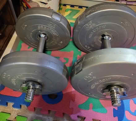 Photo of free Free weights (Montgomeryville PA) #1