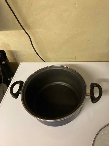 Photo of free Large non stick saucepan with lid (Flackwell Heath) #2