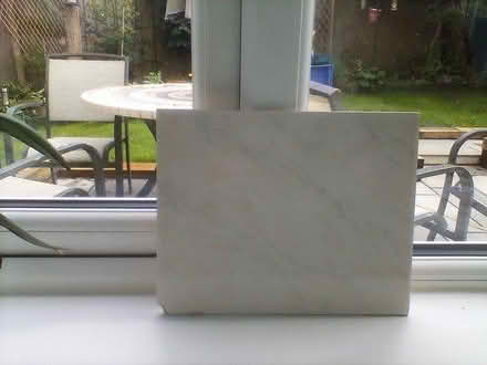 Photo of free White and cream marble effect tiles (Saltash. PL12) #2