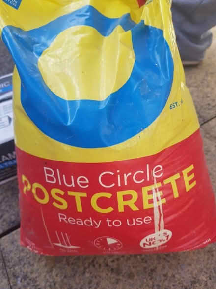 Photo of free Opened bag of postcrete (S40 Chesterfield) #2