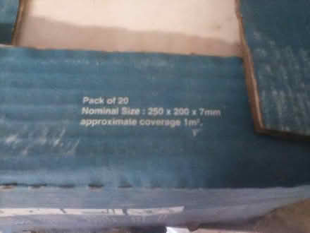 Photo of free White and cream marble effect tiles (Saltash. PL12) #1