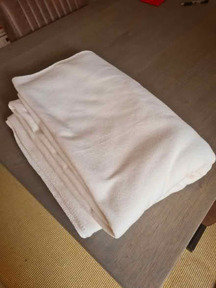 Photo of free Large polyester fleece throw (Caversham RG4) #1