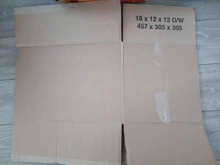 Photo of free Cardboard packing boxes (Brixham) #1