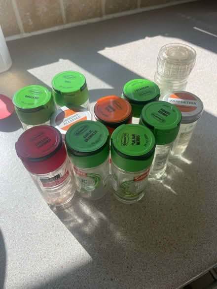 Photo of free Empty spice bottles (Harrow HA7) #2